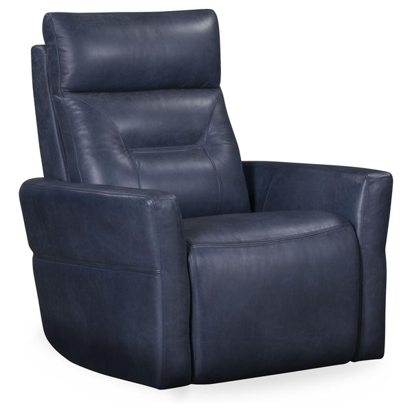 Parker Living Remmington MRMG#812GSPH-VGNV Vintage Navy Power Swivel Glider Recliner P2 IMAGE 1