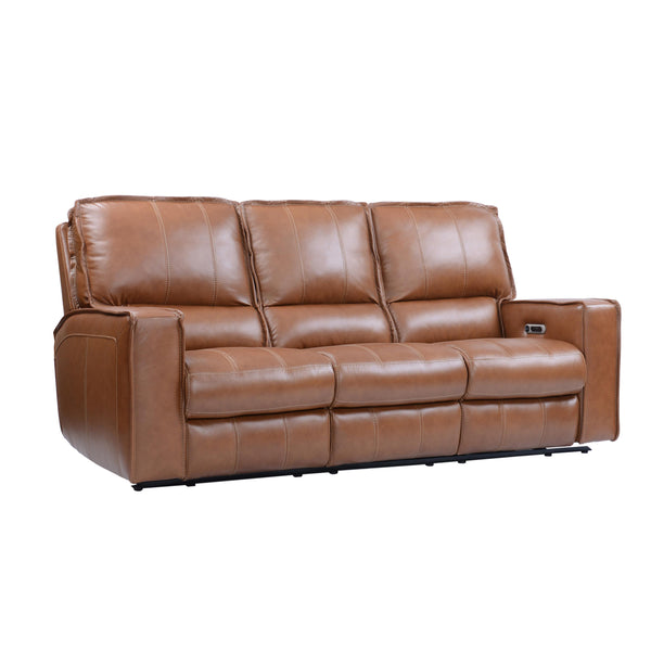 Parker Living Rockford MROC#833PH-VSA Verona Saddle Triple Power Reclining Reclining Sofa IMAGE 1