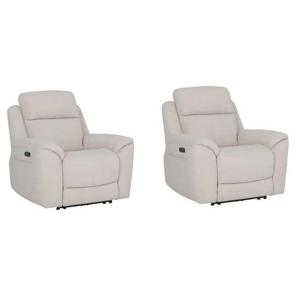 Parker Living Sebastian MSEB#812PHL-2-LEBN Lenox Bone Power Recliner P3, Set of 2 IMAGE 1