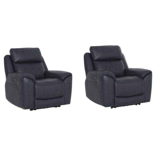 Parker Living Sebastian MSEB#812PHL-2-OLNV Opulent Navy Power Recliner P3, Set of 2 IMAGE 1