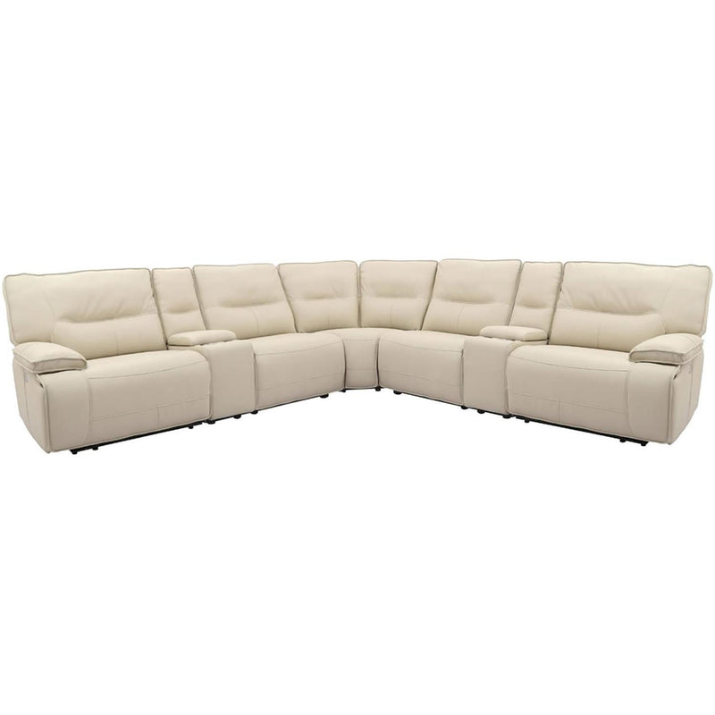 Parker Living Spartacus MSPA-PACKT7(H)-OYS Oyster 7 Piece Modular Power Reclining Sectional with Power Adjustable Headrests IMAGE 1