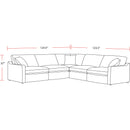 Parker Living Surrender SSUR-PACK5A-BRNT Burmese Nature 5 Piece Modular Sectional IMAGE 8