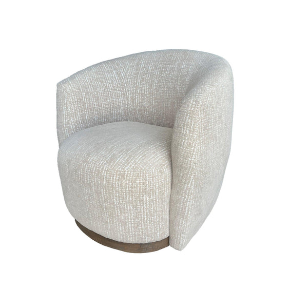 Parker Living Tatum STAT#912S-SNDL Sand Dollar Swivel Accent Chair IMAGE 1