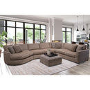 Parker Living The Bump SBMP-PACK4A-ALFS Alistair Fossil 4 Piece Modular Sectional IMAGE 1
