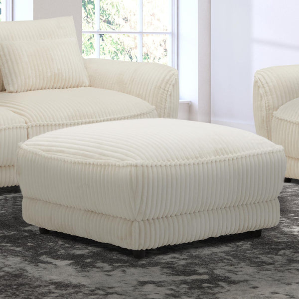 Parker Living Utopia SUTP#900-MGIV Mega Ivory Ottoman with Casters IMAGE 1
