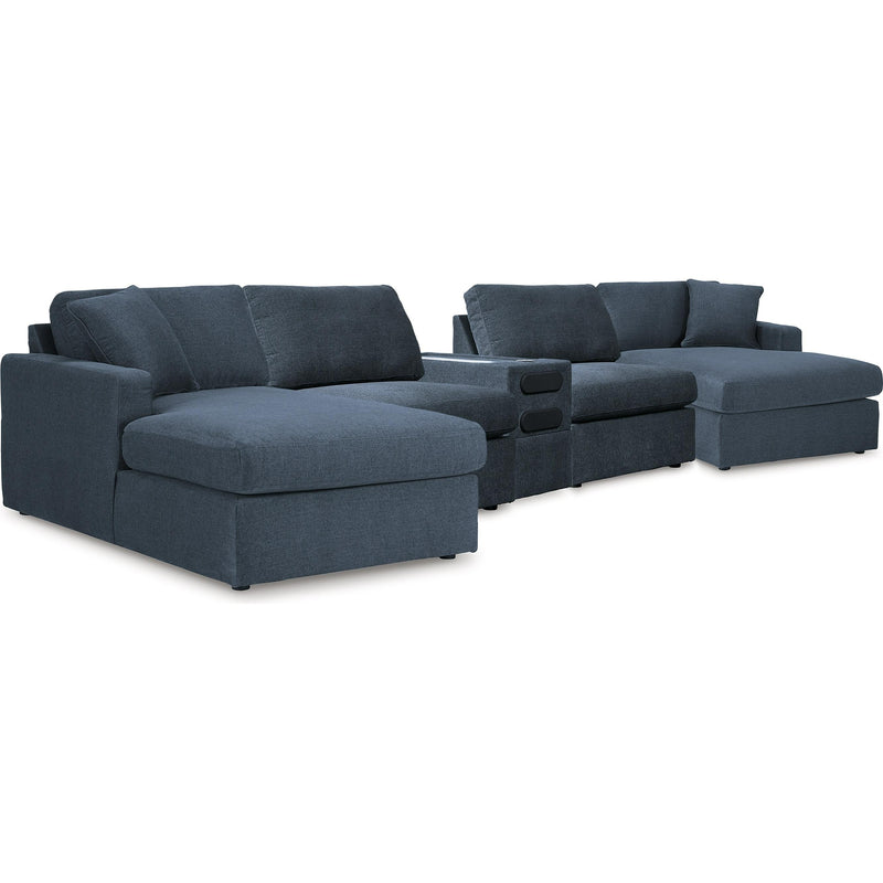 Signature Design by Ashley Modmax 92121S70 5 pc Sectional with Audio Console IMAGE 1