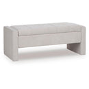  Signature Design by Ashley Akselman A3000744 Storage Bench IMAGE 1