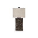 Signature Design by Ashley Heathbury L235964 Paper Table Lamp IMAGE 1