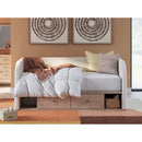 Signature Design by Ashley Arloster PCB1566B9 Twin Upholstered Day Bed with Storage IMAGE 9