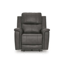  Signature Design by Ashley Bleckley PCU1200013 Power Recliner with Adjustable Headrest IMAGE 3