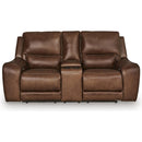  Signature Design by Ashley DeepWakes PCU6260718 Power Reclining Loveseat with Console and Adjustable Headrest IMAGE 2