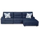  Signature Design by Ashley Acklen Place Power Reclining Fabric 3 pc Sectional 9360758/9360731/9360797 IMAGE 3