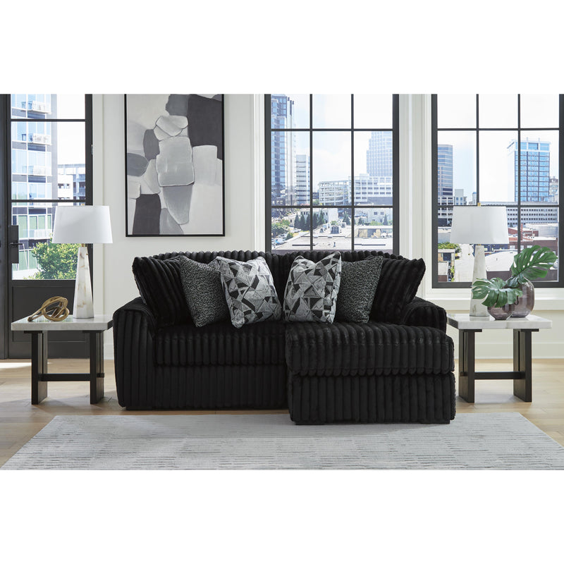  Signature Design by Ashley Midnight-Madness 98103S14 2 pc Sectional with Chaise IMAGE 2