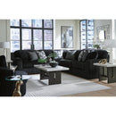  Signature Design by Ashley Midnight-Madness 98103S26 5 pc Sectional IMAGE 4