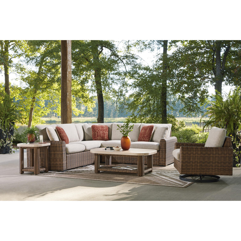  Signature Design by Ashley Dolan Creek PCP610-821 Swivel Lounge with  Cushion IMAGE 5