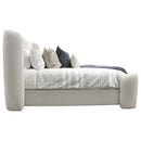 Parker Living Sleep Shiloh Queen Upholstered Panel Bed BSHI#8000HB-WHMC/BSHI#8010FB-WHMC//BSHI#8015R-WHMC