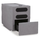  Signature Design by Ashley® Modmax 92104U11 4 pc Sectional and Ottoman - Granite IMAGE 13