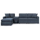  Signature Design by Ashley® Modmax 92121U12 4 pc Sectional and Ottoman - Ink IMAGE 1