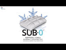 PureCare King Bed Pillow SUB-0° SoftCell Chill Hybrid Pillow (King) EXTERNAL_VIDEO 1