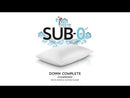 PureCare King Bed Pillow SUB-0° Down Complete Pillow (King) EXTERNAL_VIDEO 1