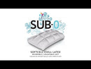 PureCare Bed Pillow SUB-0° SoftCell Chill Latex Hybrid Pillow (Standard) EXTERNAL_VIDEO 1